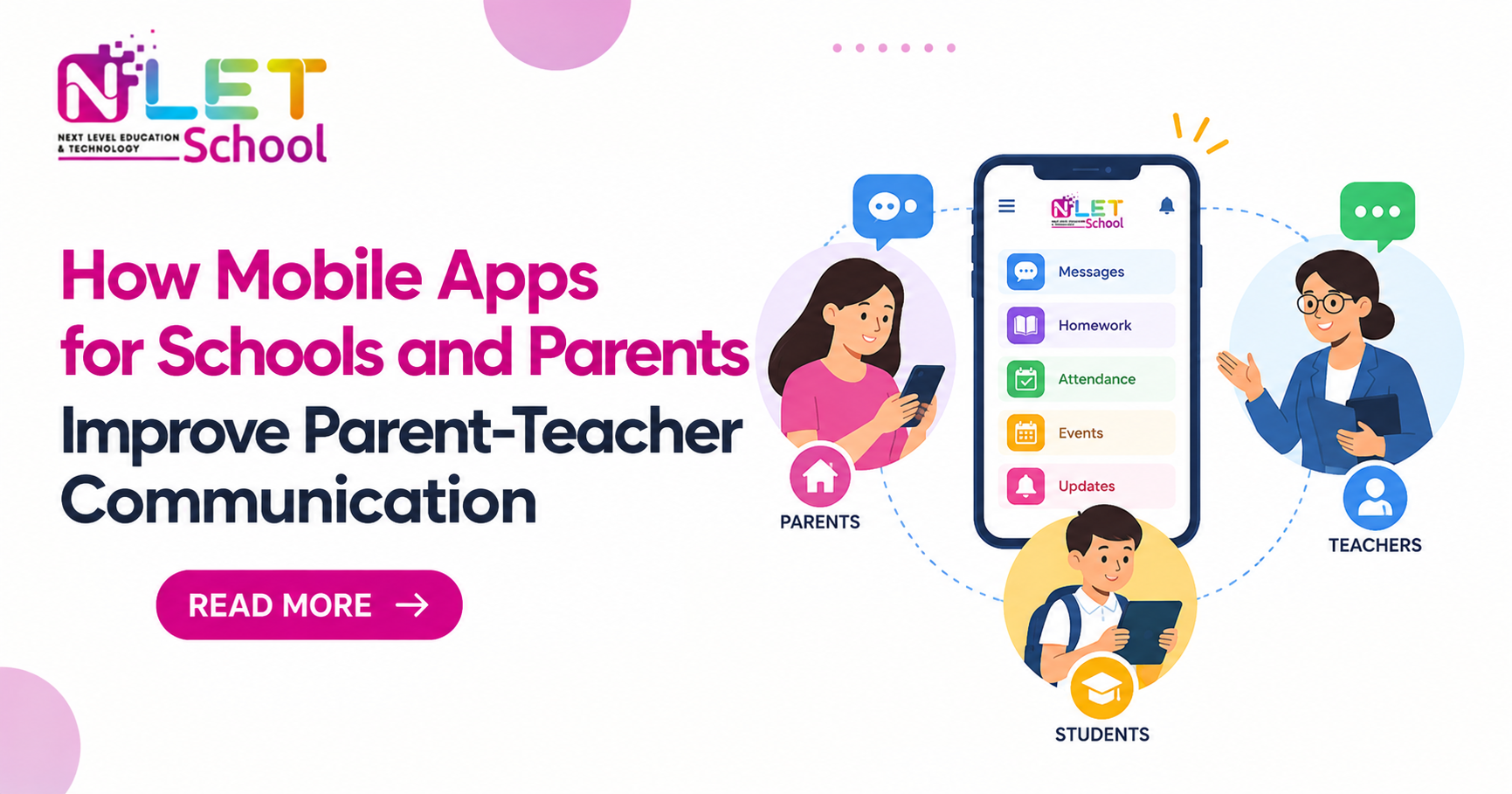 How Mobile Apps for Schools and Parents Improve Parent-Teacher Communication