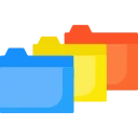 Cloud data hosting icon Data Storage icon